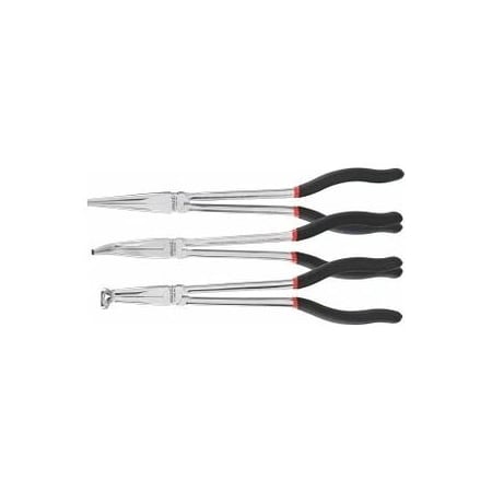 Holex Snipe-nose Pliers Set, Long, 3 Pcs 700115 3